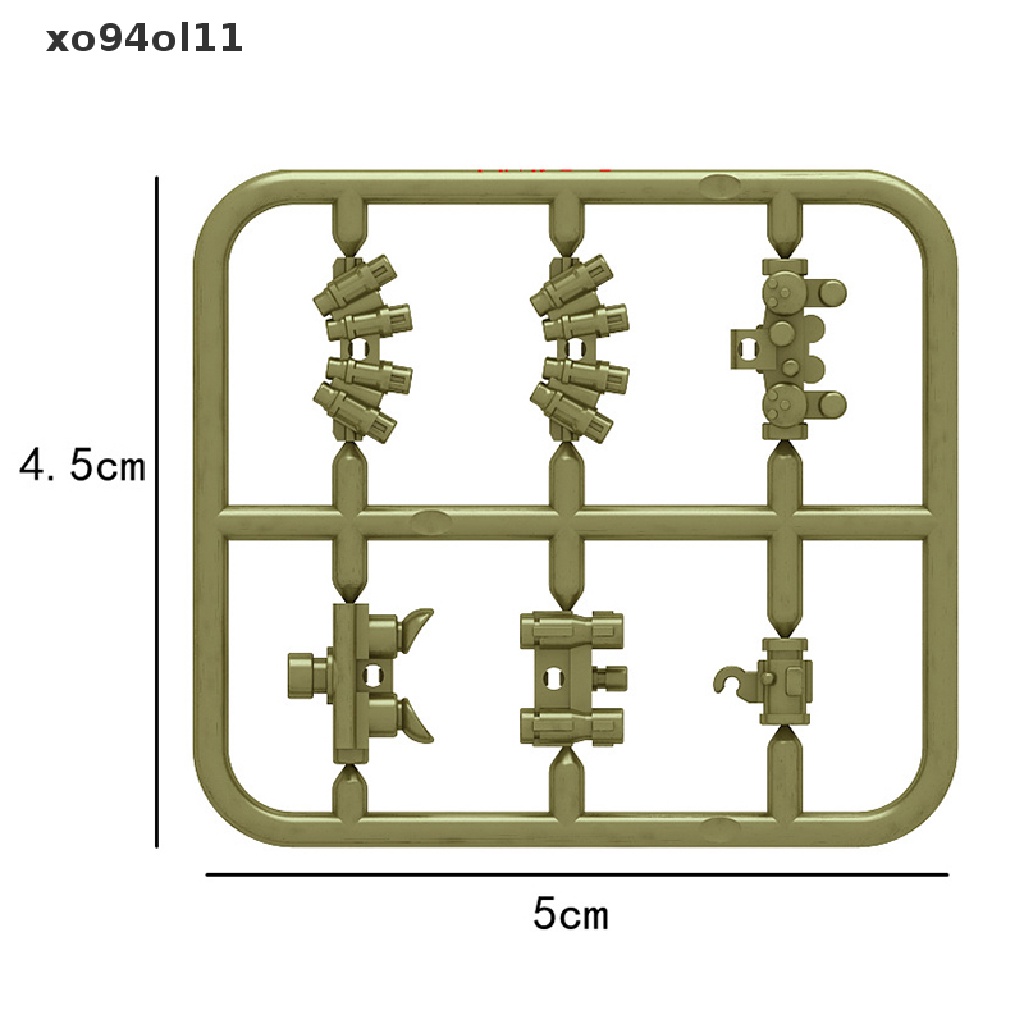 Xo Mainan Balok Bangunsusun Model Lego Bentuk Tentara Militer Dengan Night Vision Untuk Anak