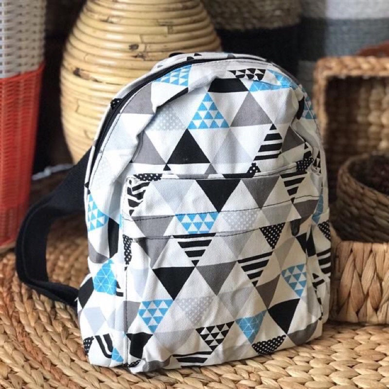 Tas Ransel Kanvas Mini