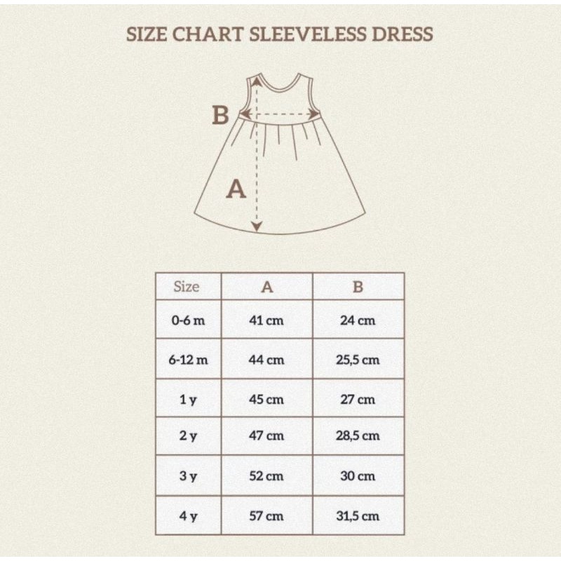 Little Palmerhaus Sleeveless Dress Seri Bunny Mama - Dress Bayi &amp; Anak