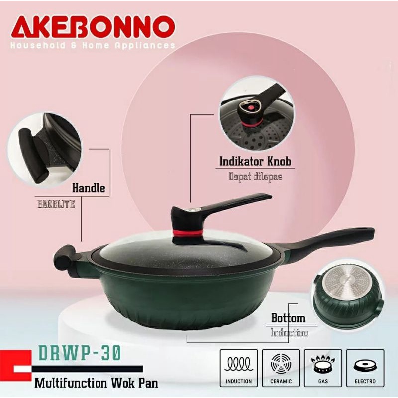 Panci Multifuntion Wok Pan