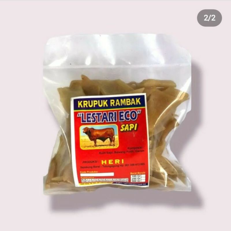 

Krupuk Rambak Lestari Eco