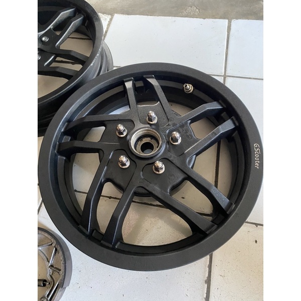 velg gscooter vespa matic ring 12 plus drumbrake
