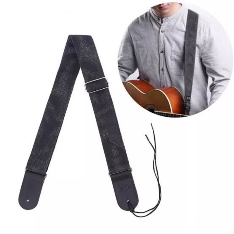 STRAP GITAR POLOS WARNA