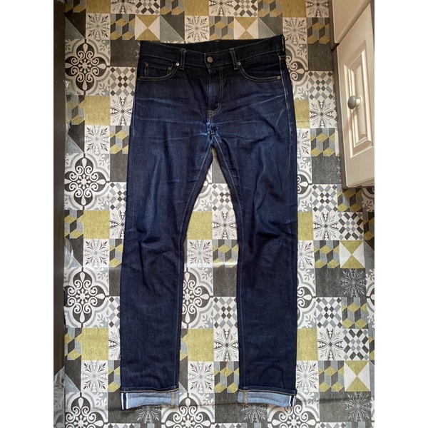 uniqlo selvedge second