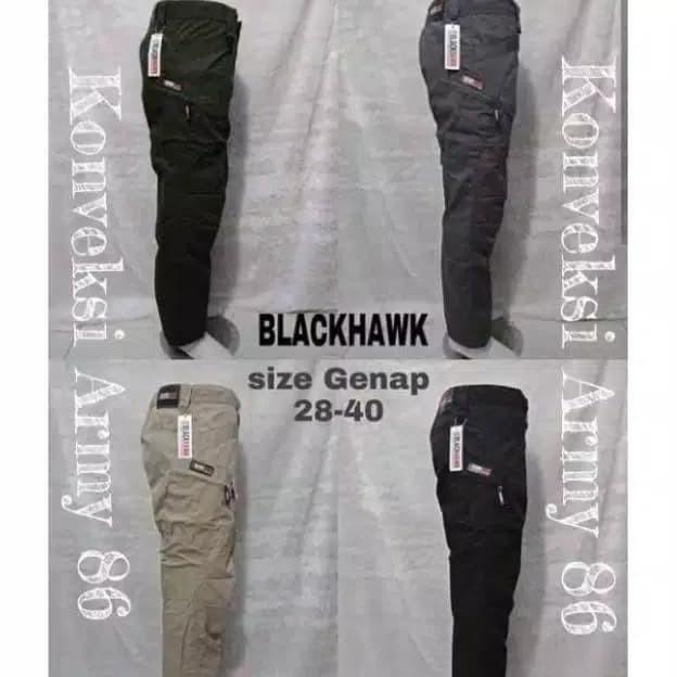 ORIGINAL CELANA BLACKHAWK PANJANG
