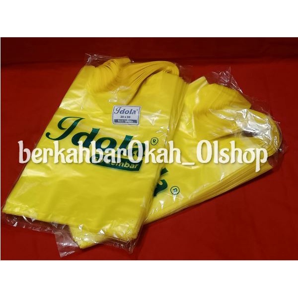 TERBAIK TAS PLASTIK CENTEL IDOLA WARNA UK.20X30