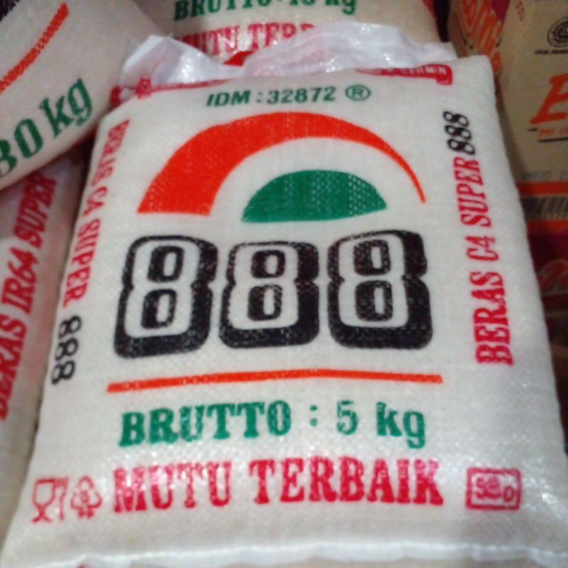 

BERAS 888 ISI 5 Kg 1 GONI