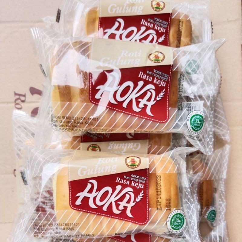 

Roti Panggang Aoka Gulung Keju 10 pcs Enak Lembut Roti Viral hits