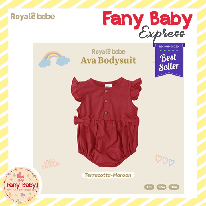 ROYALE BEBE SLEEPSUIT - AVA BODYSUIT