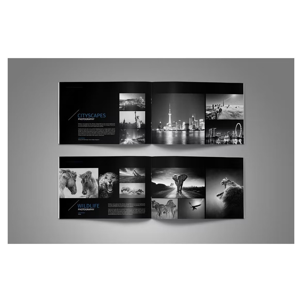 Psd Photo Album Template