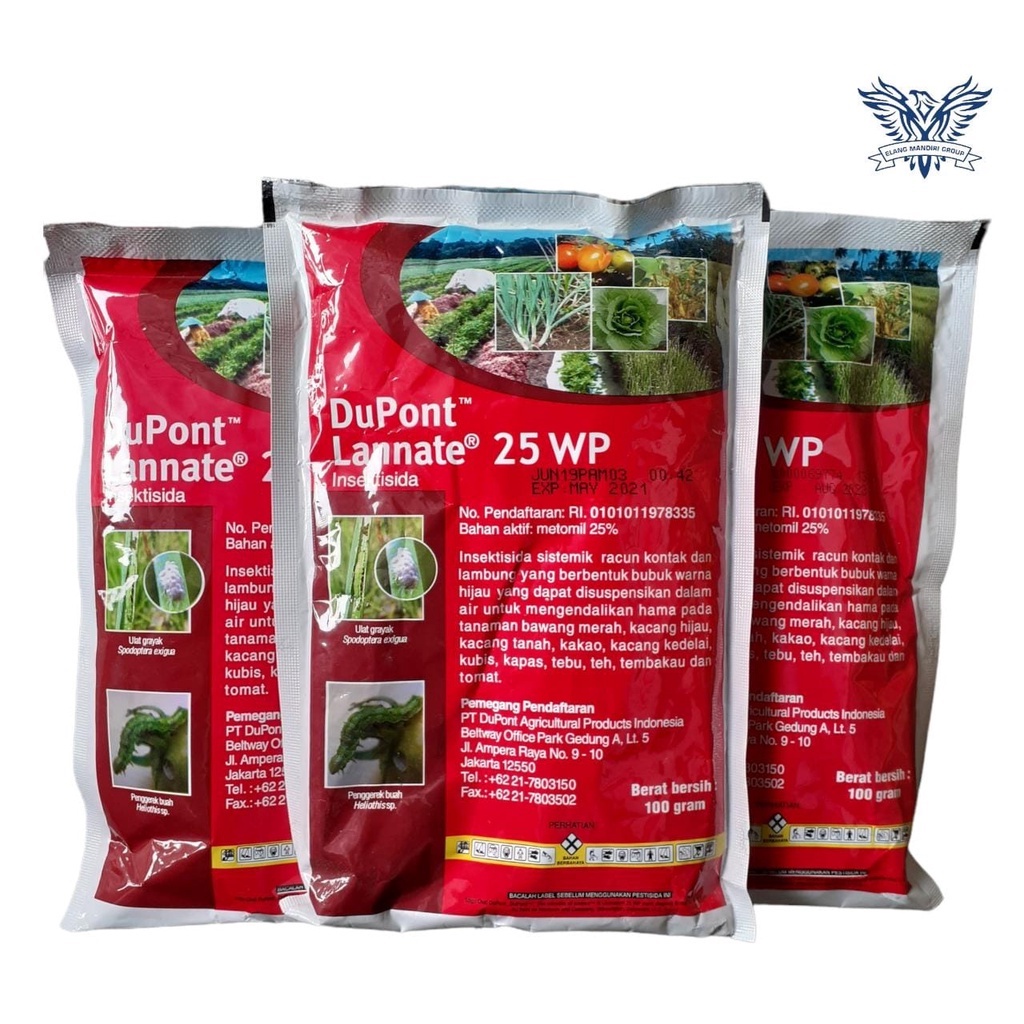 Insektisida Du Pont Lannate 25 WP 100 Gram