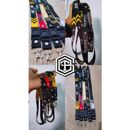 LANYARD MOTIF PSHT GANTUNGAN TALI HP AKSESORIS PSHT