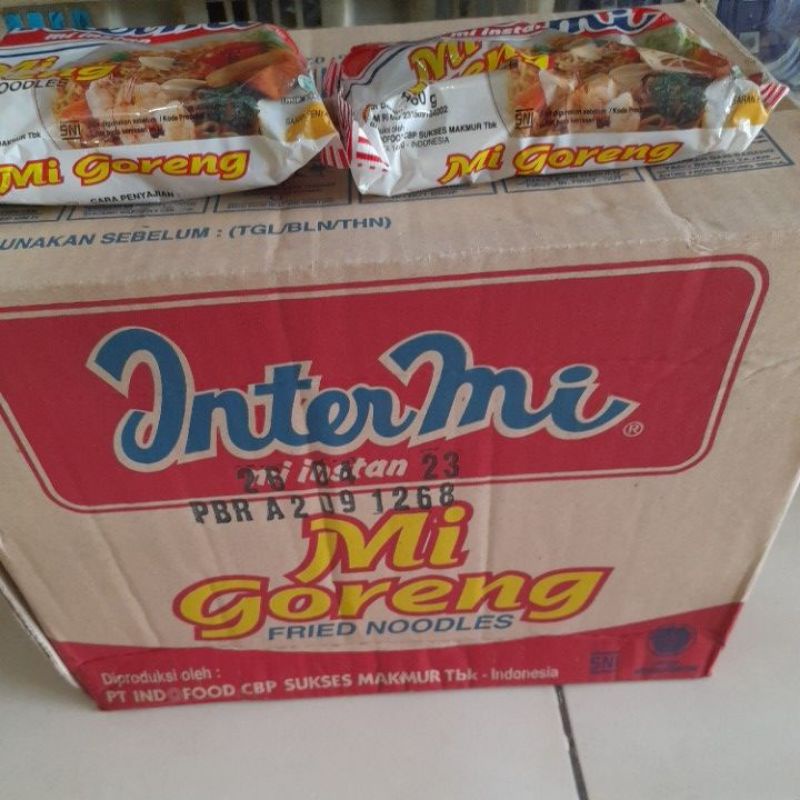 

Intermi goreng 1 dus isi 40x60 gram