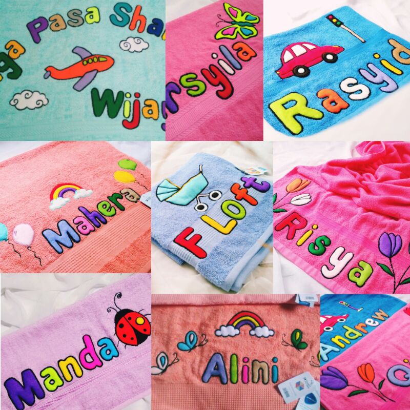Link Tambah Gambar Animasi Handuk Bordir Anak
