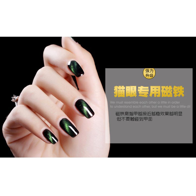 Cat Eye Magnet Kutek Stick Double Head Pen Magnet Nail Art