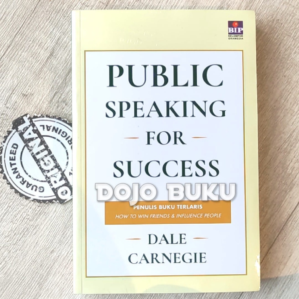 Buku Public Speaking for Success by Dale Carnegie