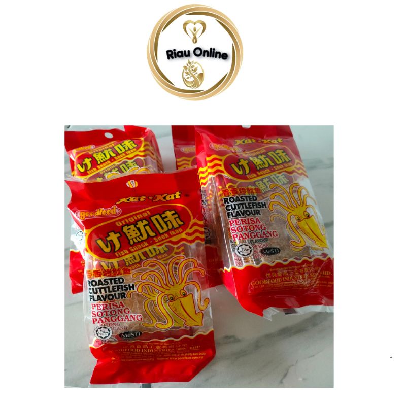 Perisa Sotong Kat - Kat - Cumi panggang Original Made malaysia