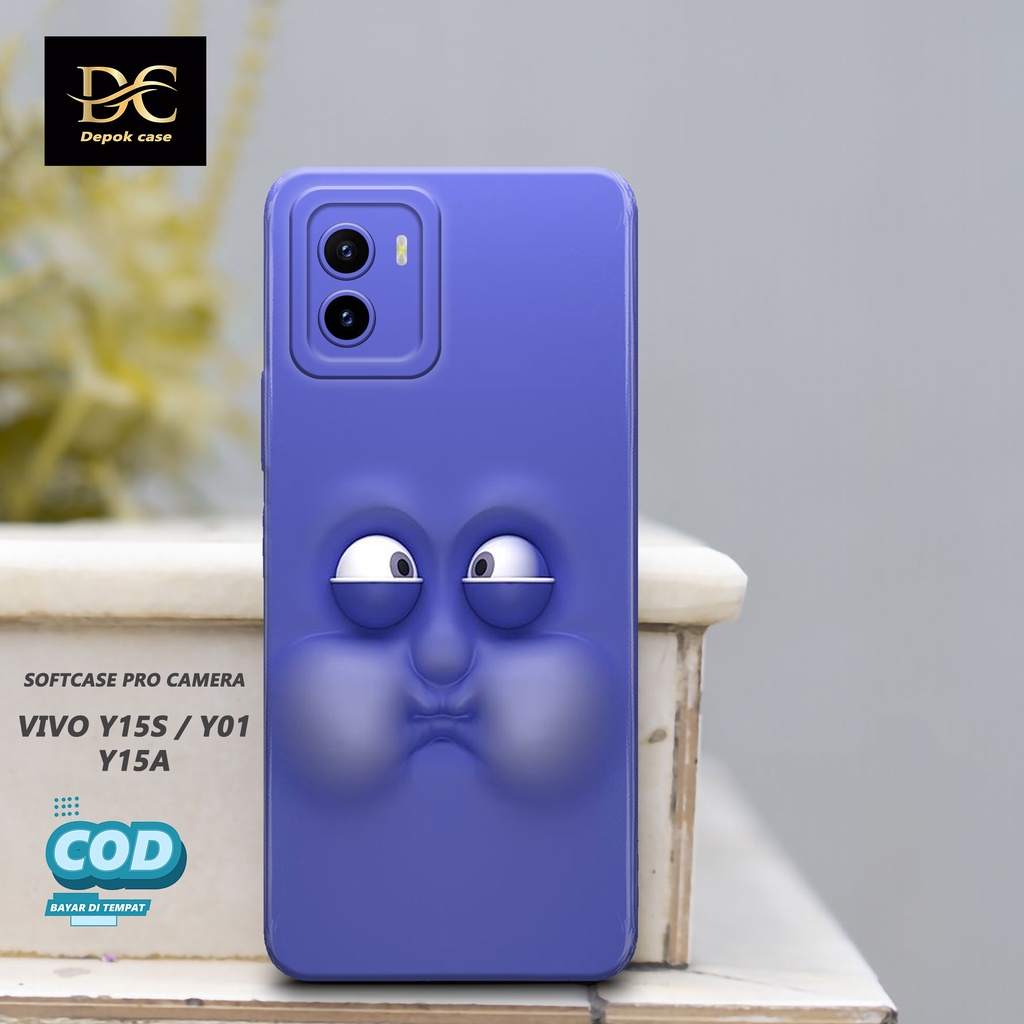 Case Vivo Y15s / Y01 / Y15A Terbaru - Fashion Case FACE - Casing Hp Vivo Y15s / Y01 / Y15A Terbaru -