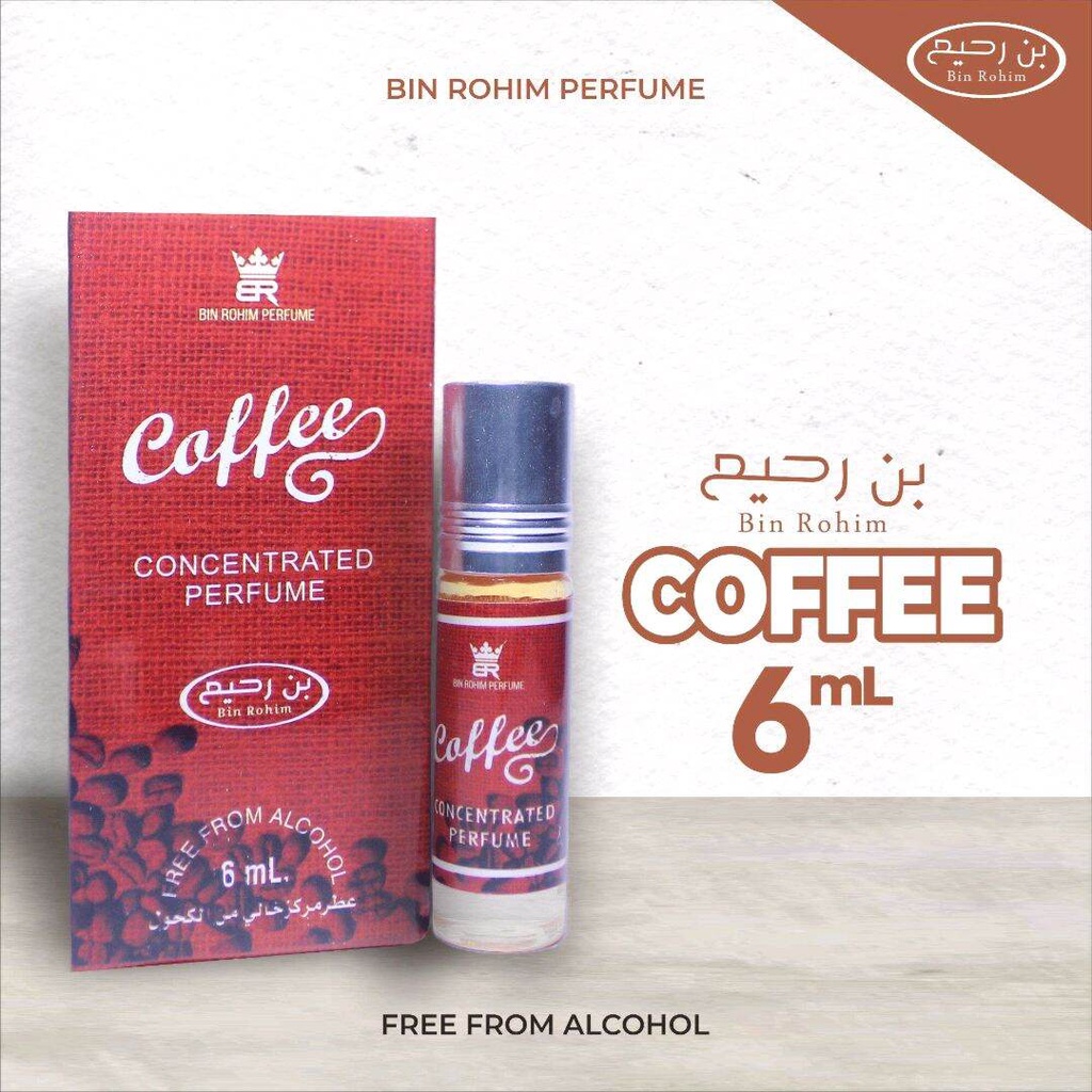 COFFEE Minyak Wangi Roll Kemasan 6ml