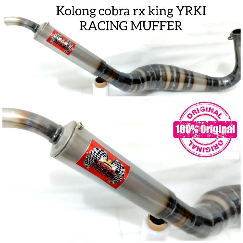 Knalpot rx king rx spesial kolong cobra YRKI racing muffler original