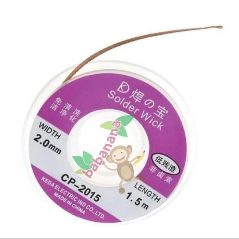 Solder wick 2015 cleaner pembersih solder timah CP-2015
