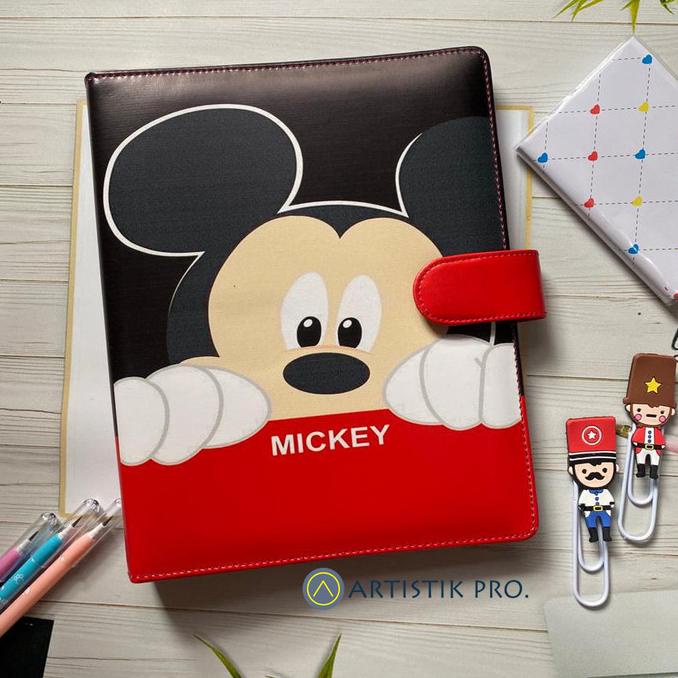 

Office & Stationery | Document Organizer | Binder Printing Motip Mickey A5/B5 20 Ring/26 Ring | Best Seller