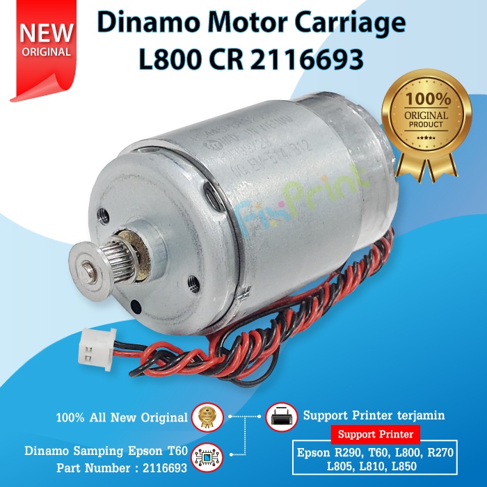 Dinamo Motor Epson R290 T60 L800 L805 L850 L810 R270 New Original  Motor Carriage R290 T60 L800 R270