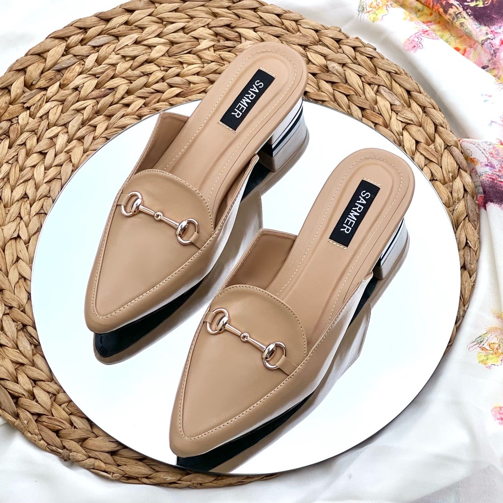 SARMER - GIA HEELS 3CM NUDE