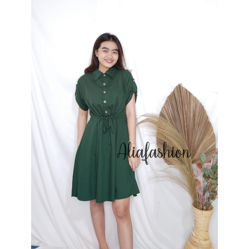 DRESS NAYRA SERUT/DRESS WANITA/DRESS/DRESS KOREA