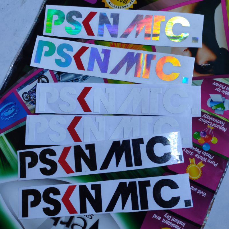 STIKER CUTTING PSKNMTC GROSIR MEDAN.