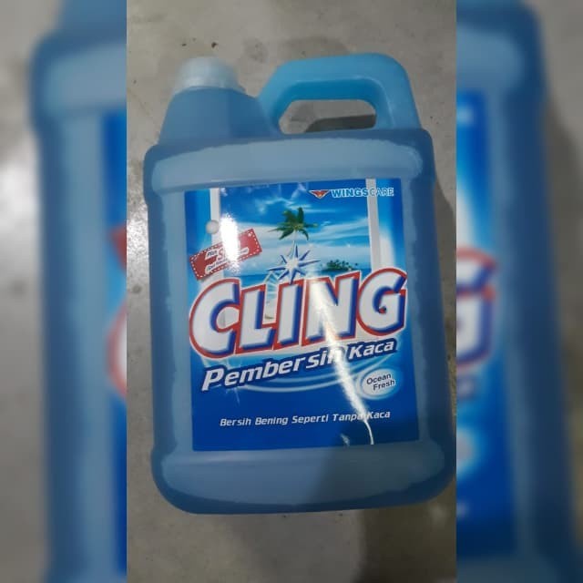 CLING PEMBERSIH KACA 4000ML / 4 LITER