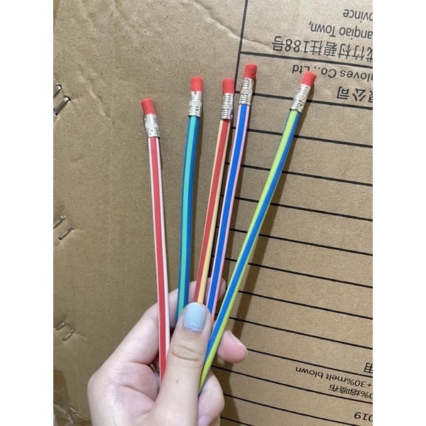 PENCIL FLEKSIBEL / PENCIL LENTUR / PENCIL MURAH / PENCIL SEKOLAH / PENCIL PENGHAPUS