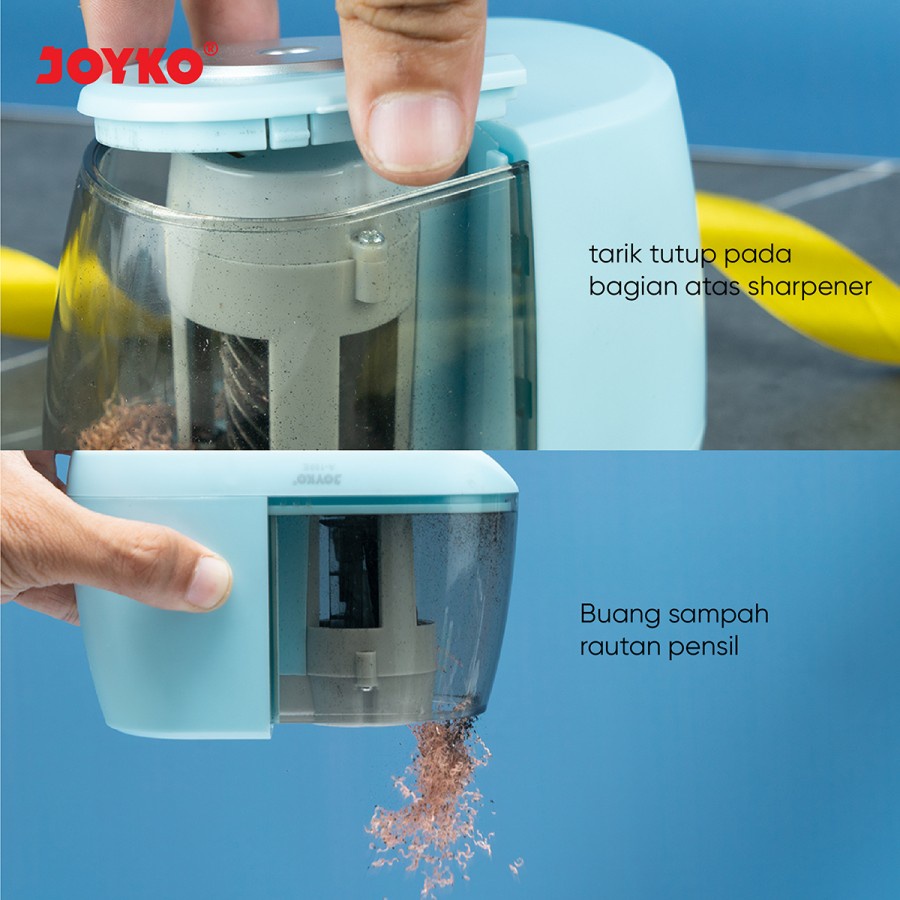 Electric Sharpener Serutan Rautan Meja Elektrik Otomatis Joyko A-159E