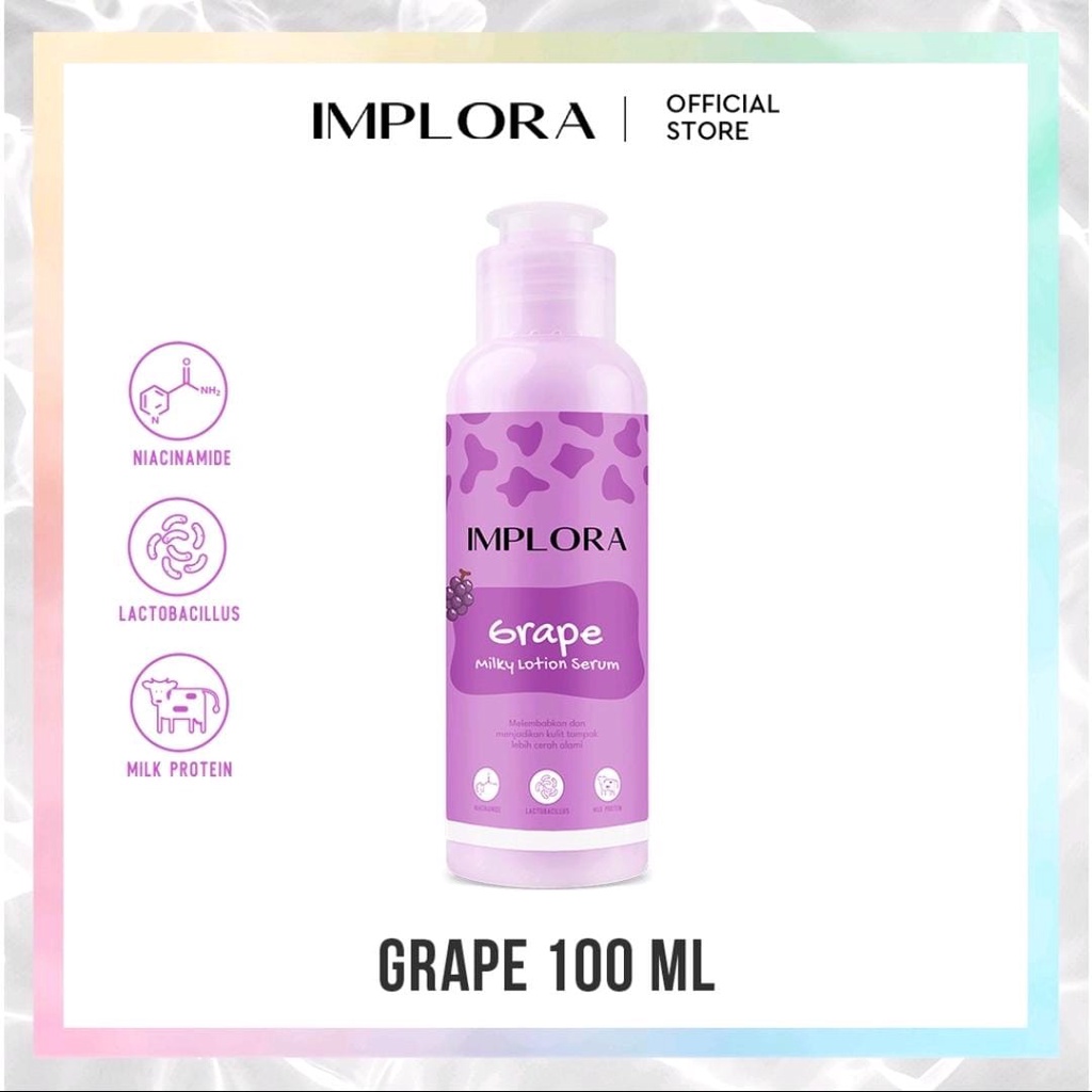 IMPLORA BODY SERUM/ LOTION IMPLORA