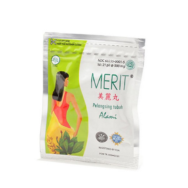 MERIT Natural Body Slimming Pelangsing Tubuh Alami