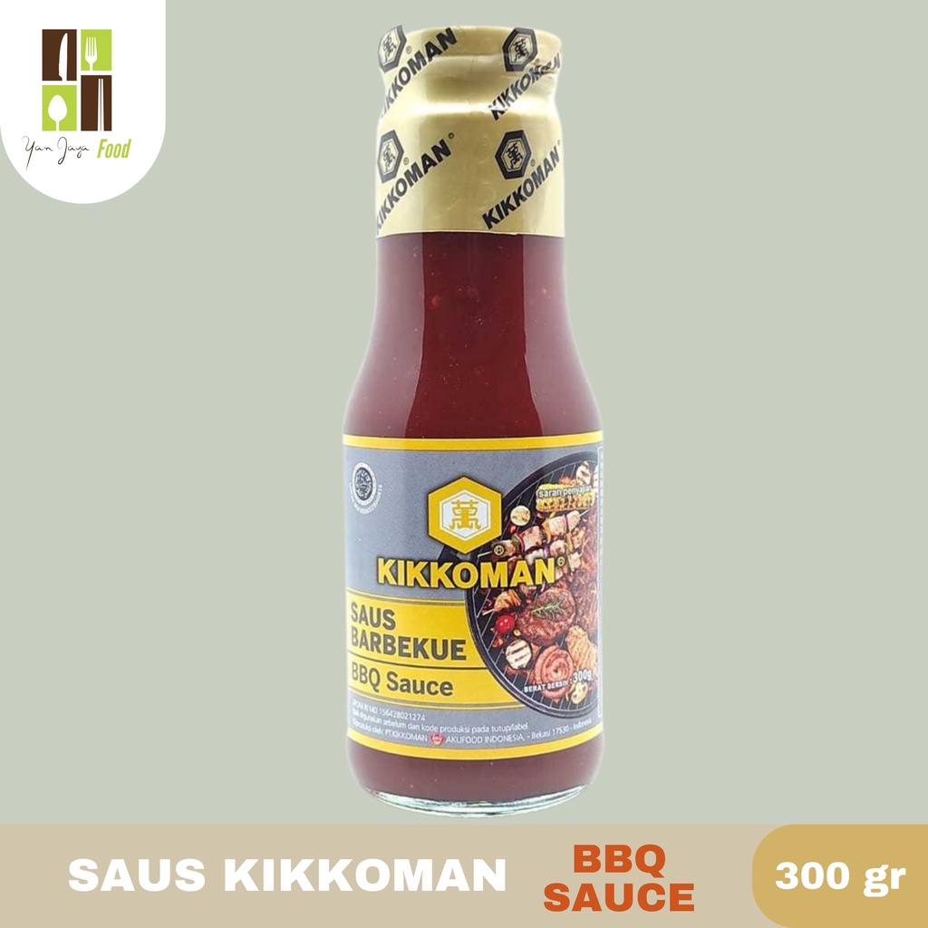 

Kikkoman BBQ sauce Halal Saus Barbeque [300g]