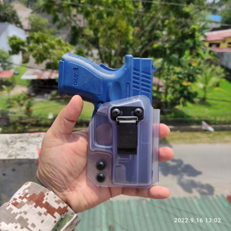 IWB Holster HS9 Mini Transparan HS Baby Kydex USA Limited