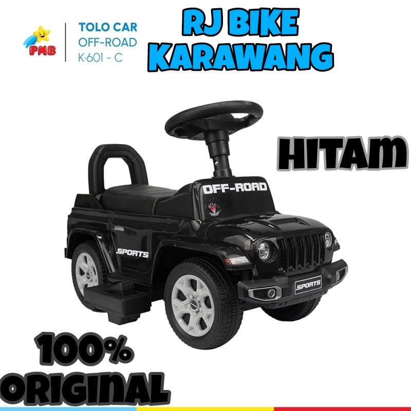 MOBILAN MAINAN ANAK PMB TOLOCAR KG601C OFFROAD MODEL JEEP