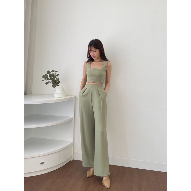 Kadaka B-0168 Kulot Wanita Culotte Celana Panjang High Waist Woven Premium