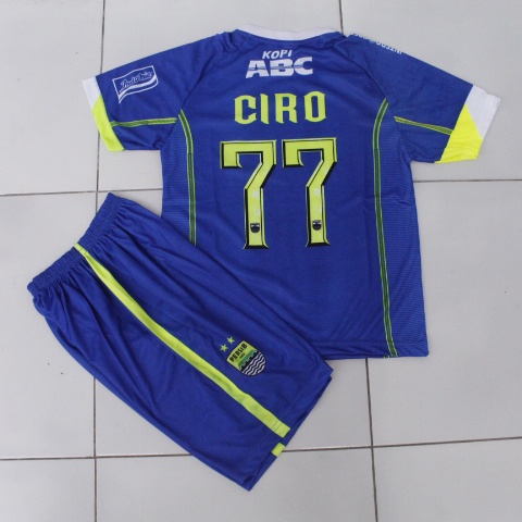 jersey stelan baju celana bola anak perib bandung printing