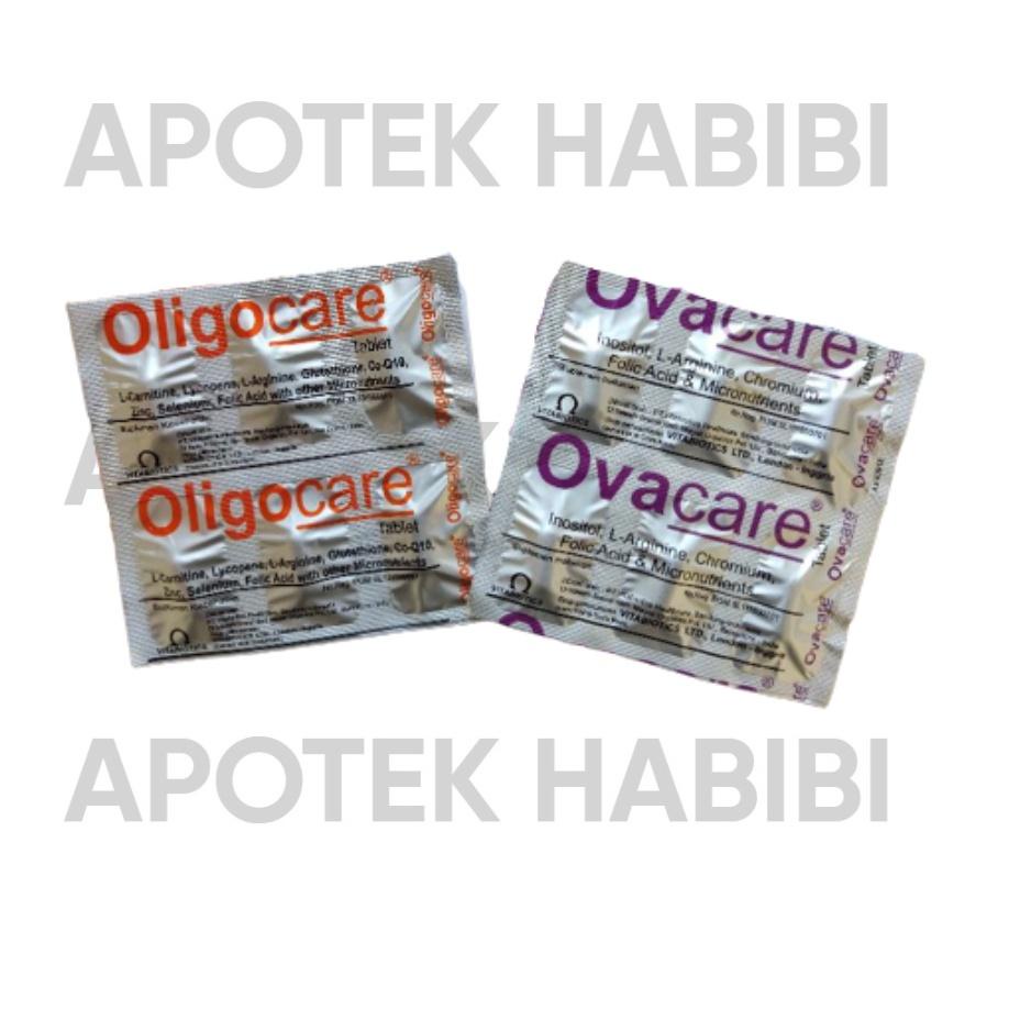 Terbaik  PAKET PENYUBUR WANITA DAN PRIA OVACARE DAN OLIGOCARE Edisi Terbatas