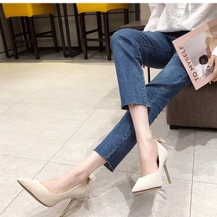 [ ORIGINAL IMPORT ] Sepatu Heels Wanita Korea Import Premium Quality SI189