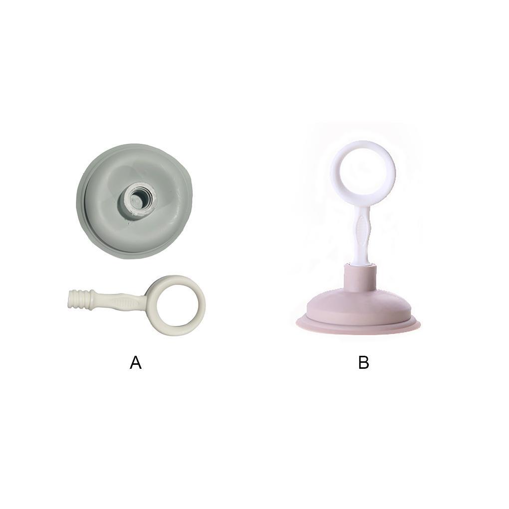 Toilet Plunger PP PE Reusable Serbaguna Kecil Dengan Gagang Sikat Mangkok Aksesori Rumah Disposer Alat Pembersih Wastafel