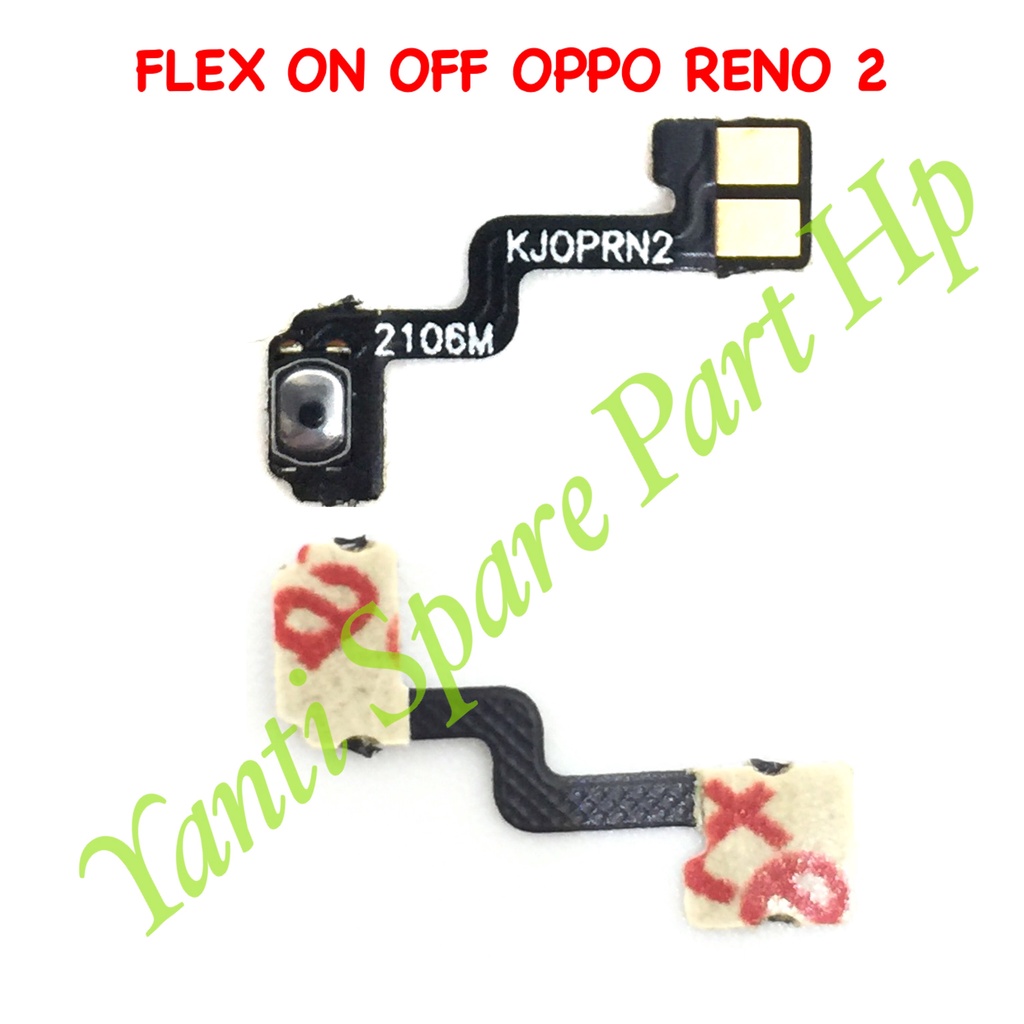 Flexible On Off Oppo Reno 2 Original Terlaris New