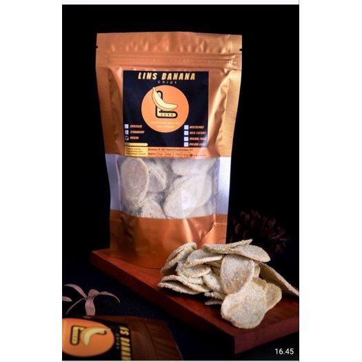

Lins Banana Chips Matcha 180g