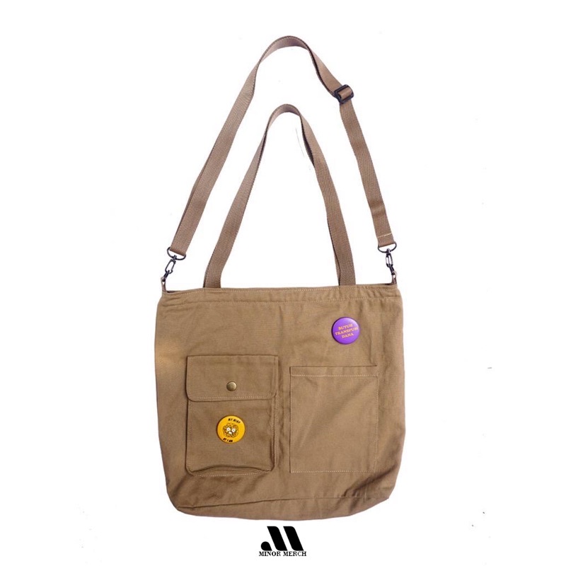 NOBU ELF Totebag slingbag tas selempang kanvas