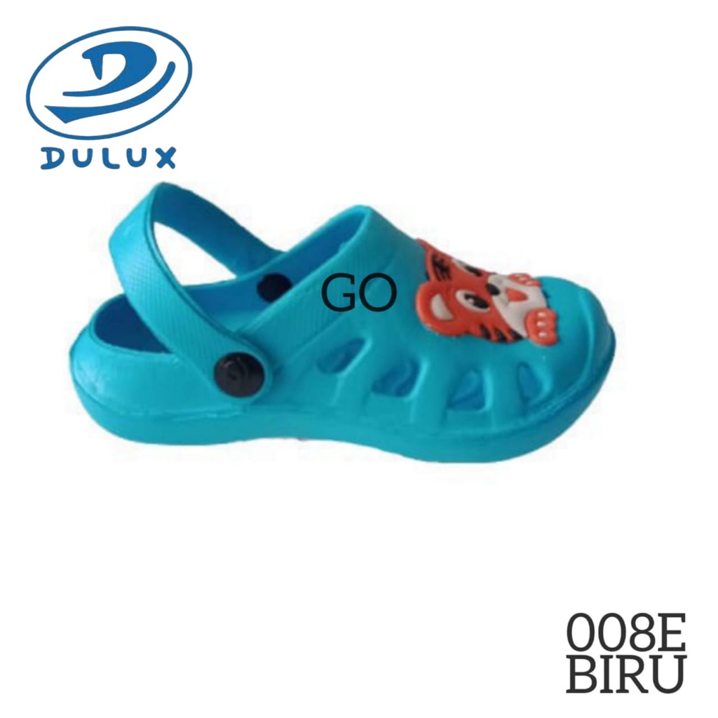 sogo DULUX 008E TIGER Sandal Baim Anak Perempuan Karakter Tiger Awet Tahan Air Hujan Karet Lentur Ringan Sepatu Naik Gunung Motif TIGER