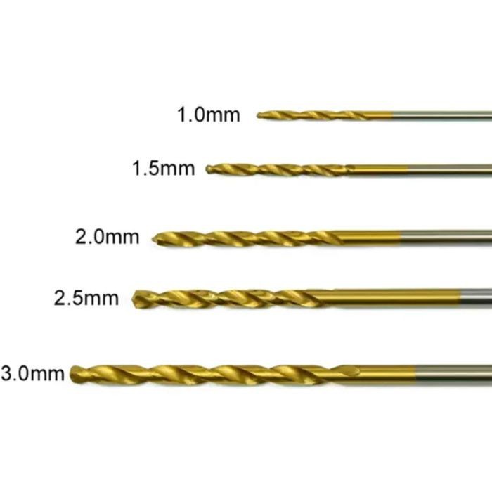 JJ269 50pcs mata bor micro titanium coated mata drill dinamo mini mini