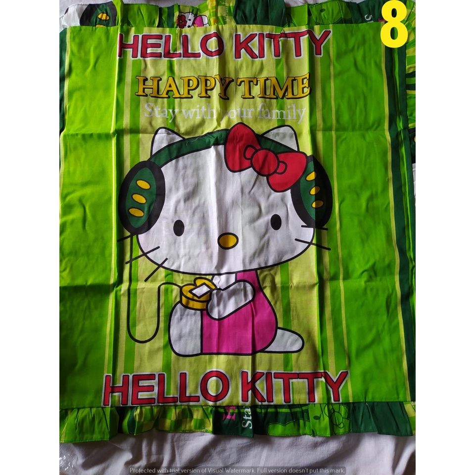 ❤ IJN ❤ [COD] SARUNG BANTAL LANTAI 70X70 RUMBAI PREMIUM KARAKTER ANAK