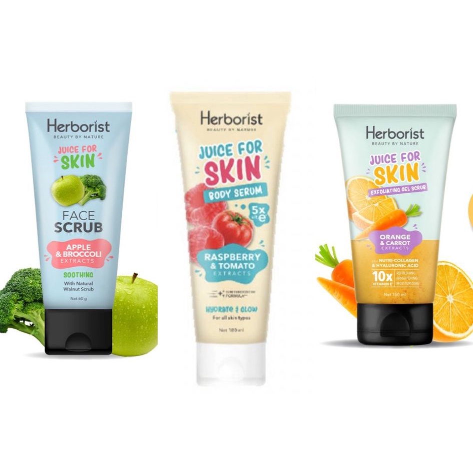 Herborist Body Serum Face Scrub Herborist Lotion
